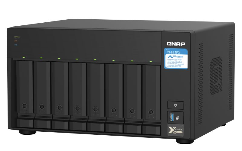 QNAP NAS TS-832PX-4G (8 HDD)