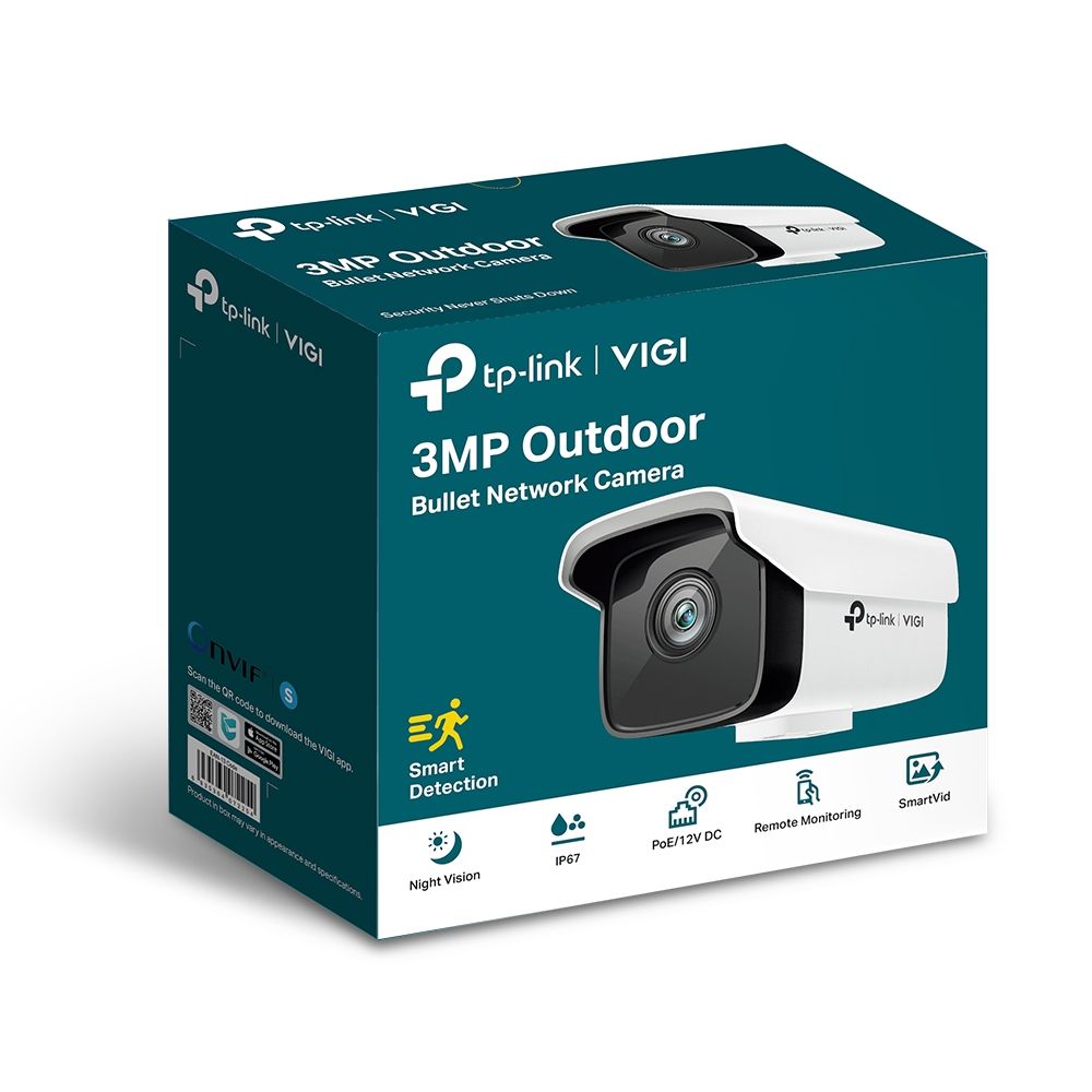 TP-Link VIGI C300HP 4mm 3MP Outdoor Bullet Network Camera