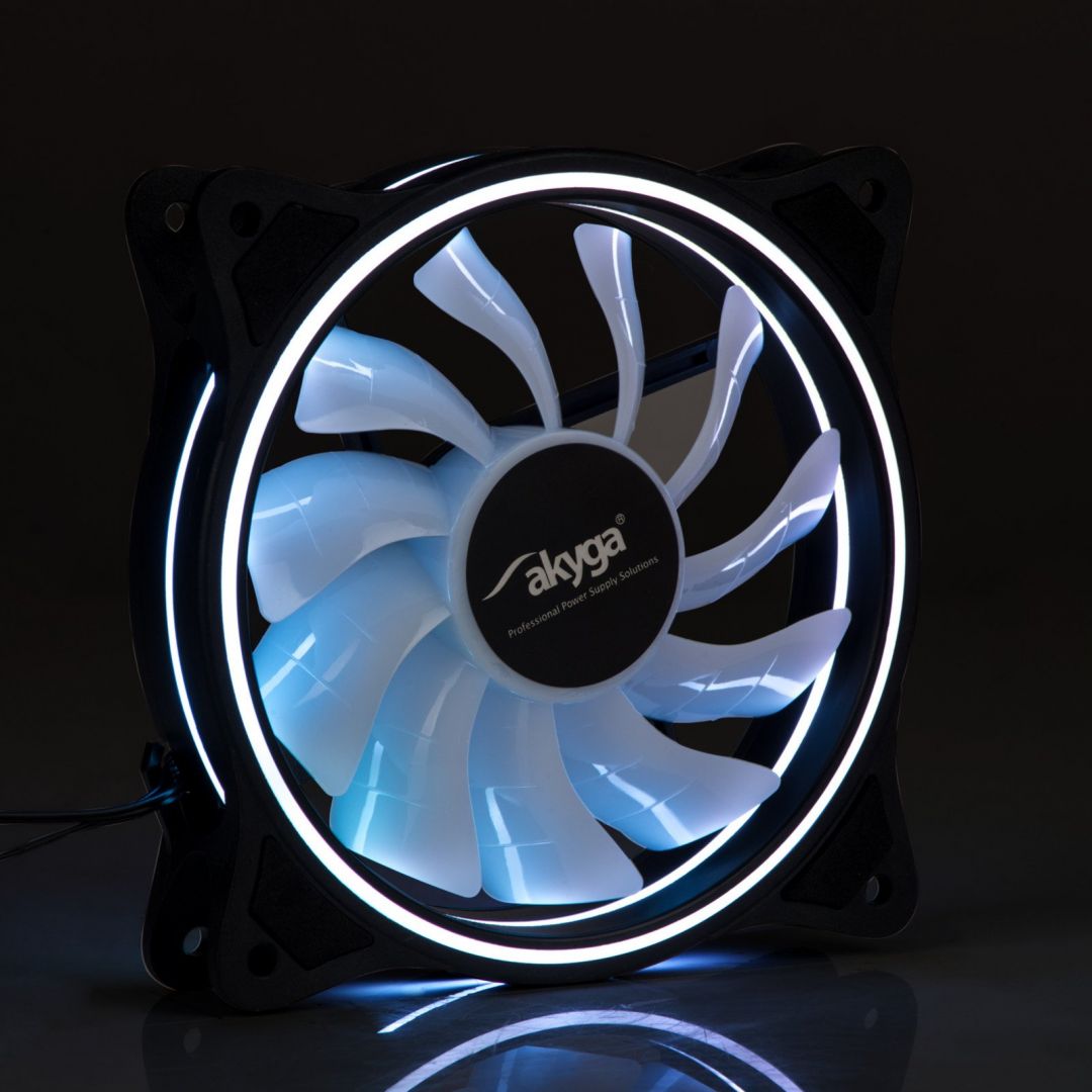 Akyga AW-12D-RGB System Fan 12cm RGB LED