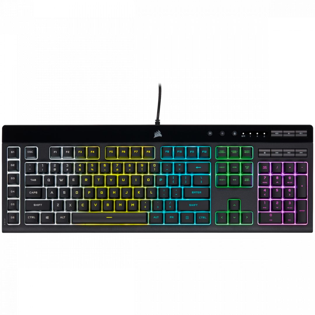 Corsair K55 RGB Pro Gaming keyboard Black US