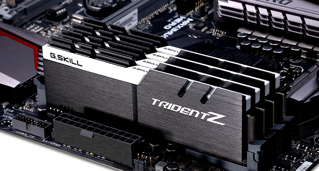 G.SKILL 16GB DDR4 3200Mhz Kit(2x8GB) Trident Z Black/White