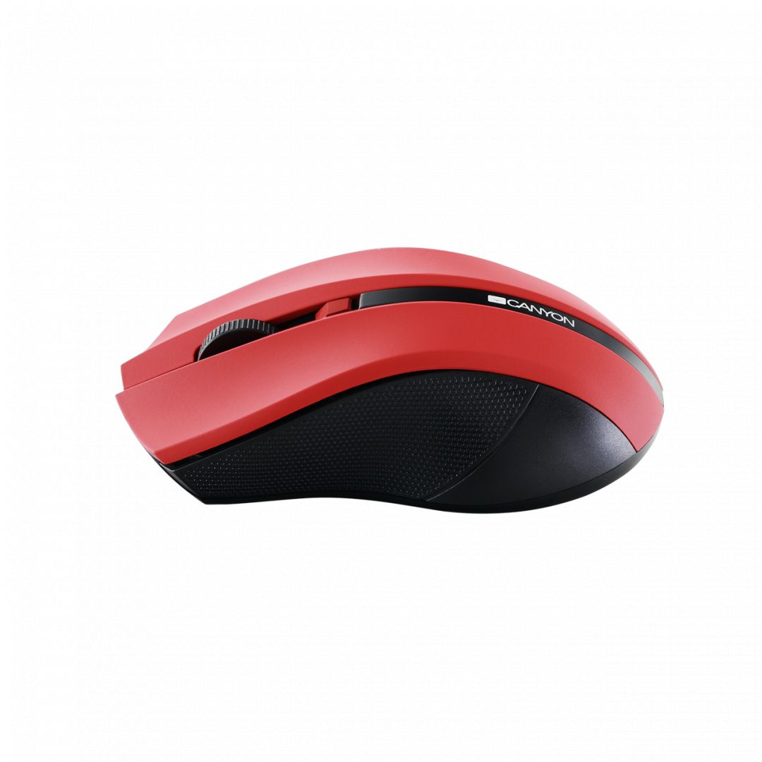 Canyon CNE-CMSW05R wireless mouse Red/Black