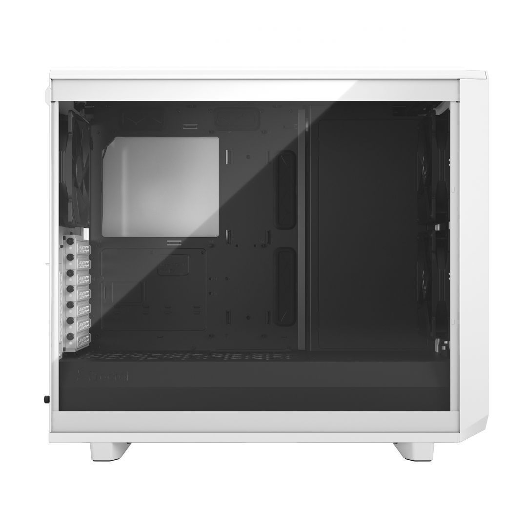 Fractal Design Meshify 2 Clear Tempered Glass White