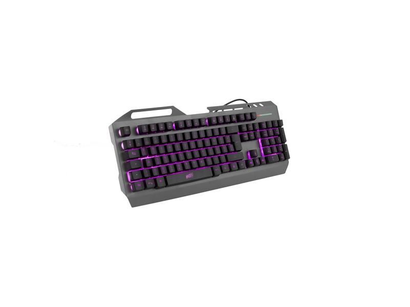 Ventaris K300 RGB Gamer billentyűzet Black HU