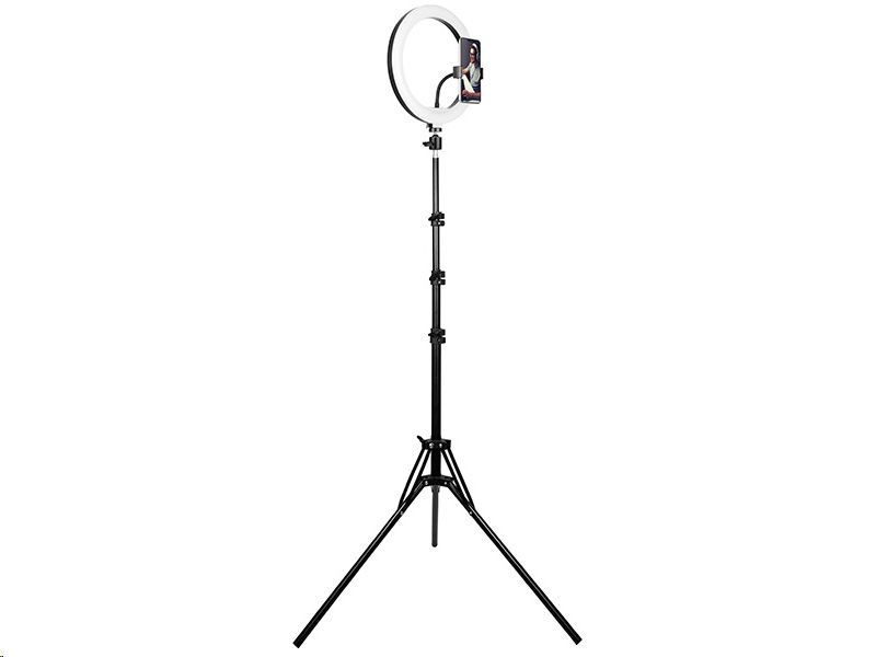 Tracer LED Ring Lamp (diameter 30cm) with 210cm tripod