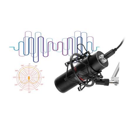 Redragon BLAZAR GM300 Gaming Stream Microphone Black