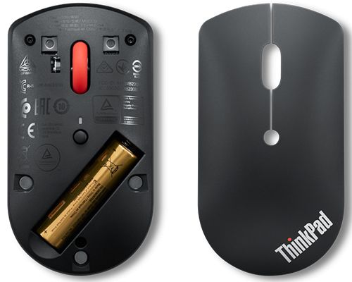 Lenovo ThinkBook Bluetooth Silent Mouse Black