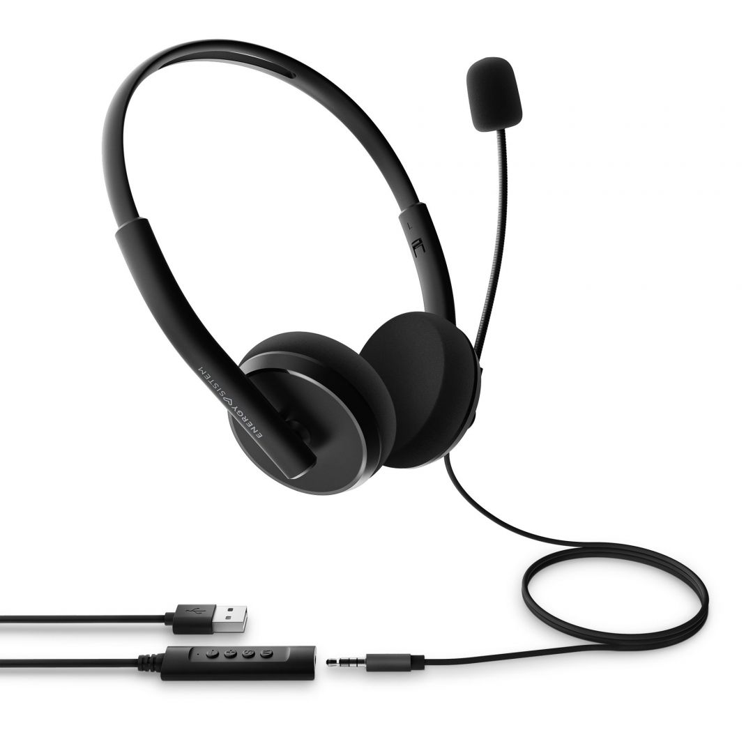 Energy Sistem Headset Office 2+ Black