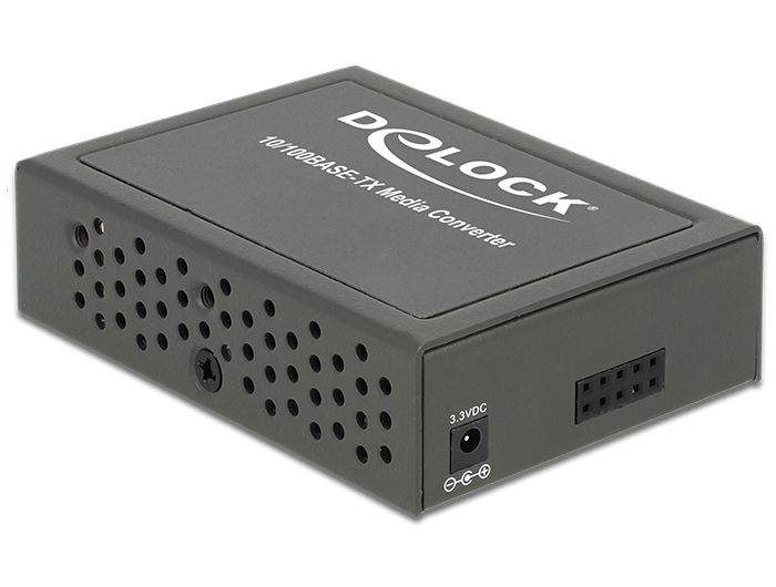 DeLock Media Converter 100Base-FX SC SM 1310 nm 30km compact