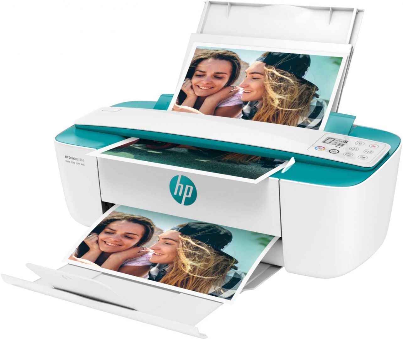 HP DeskJet 3762 Wireless Tintasugaras Nyomtató/Másoló/Scanner White/Aqua