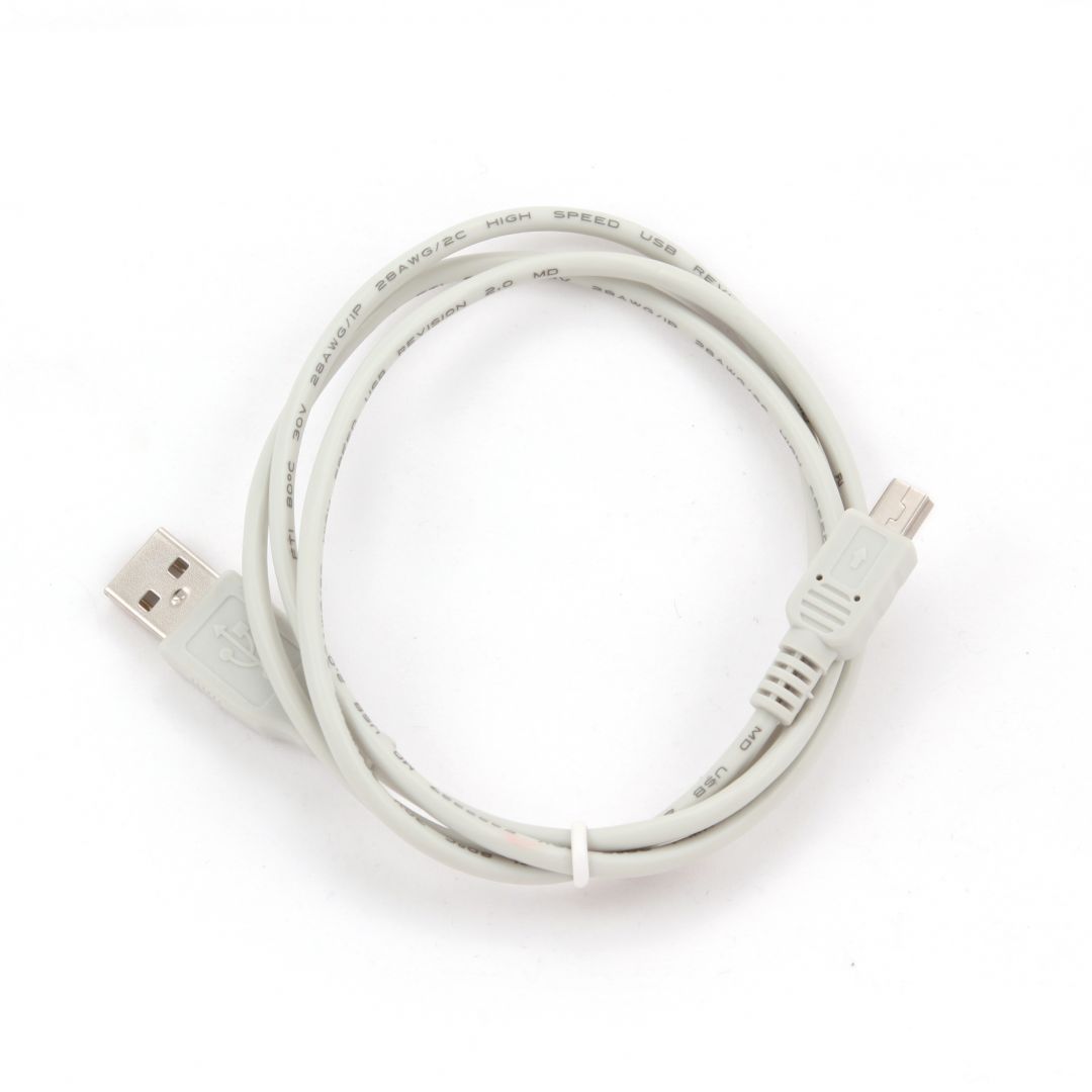 Gembird CC-USB2-AM5P-3 miniUSB cable 1m White