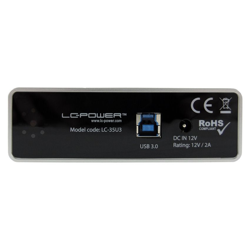 LC Power LC-35U3 USB 3.0 Enclosure 3,5" Black