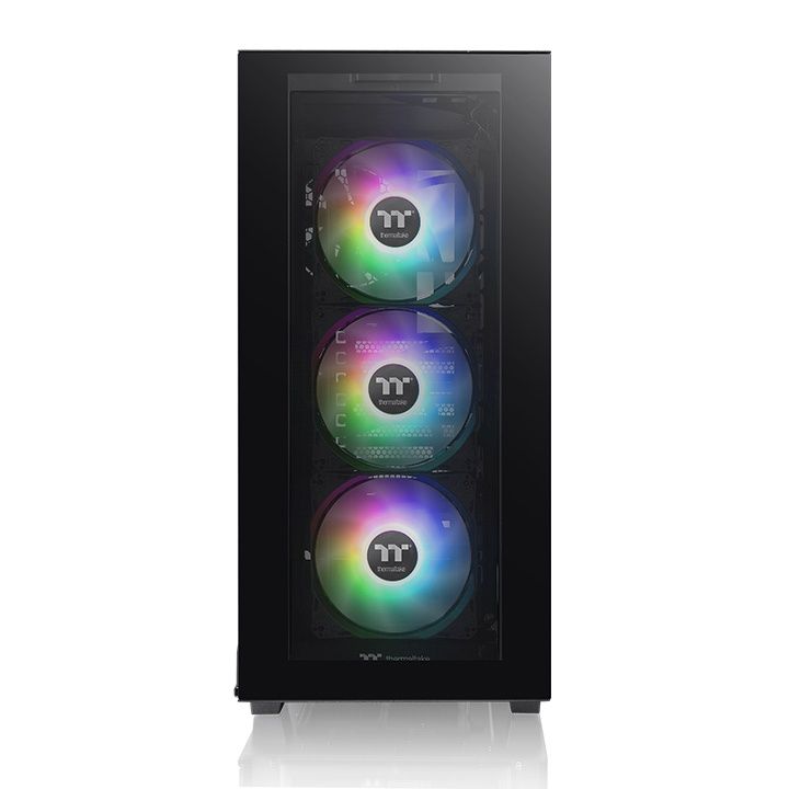 Thermaltake Divider 300 TG ARGB Tempered Glass Black