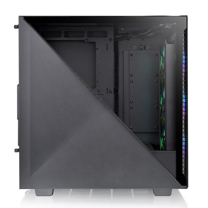 Thermaltake Divider 300 TG ARGB Tempered Glass Black