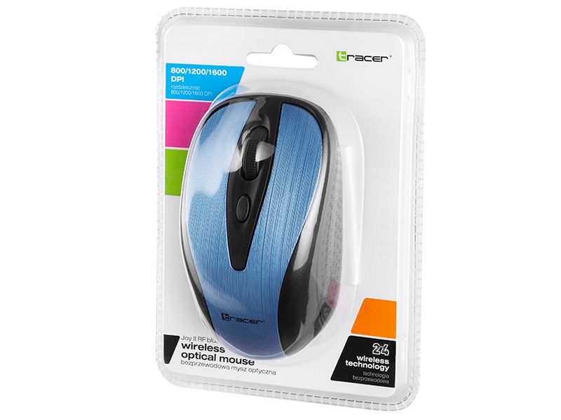 Tracer JOY II RF Nano USB Wireless Mouse Blue