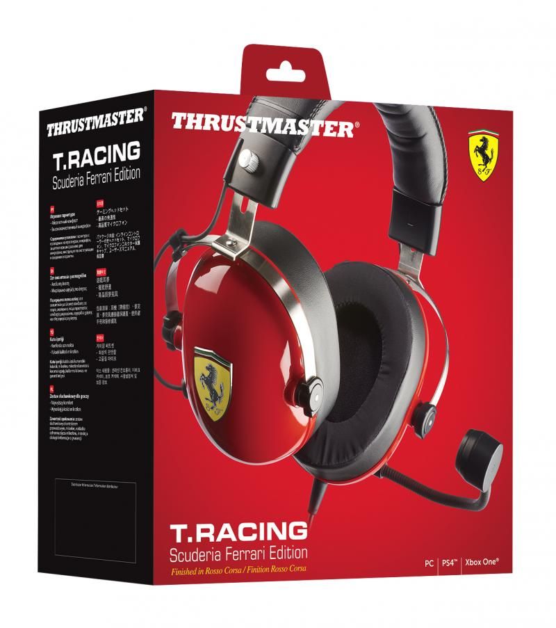 Thrustmaster T.Racing Scuderia Ferrari Edition Headset Black/Red