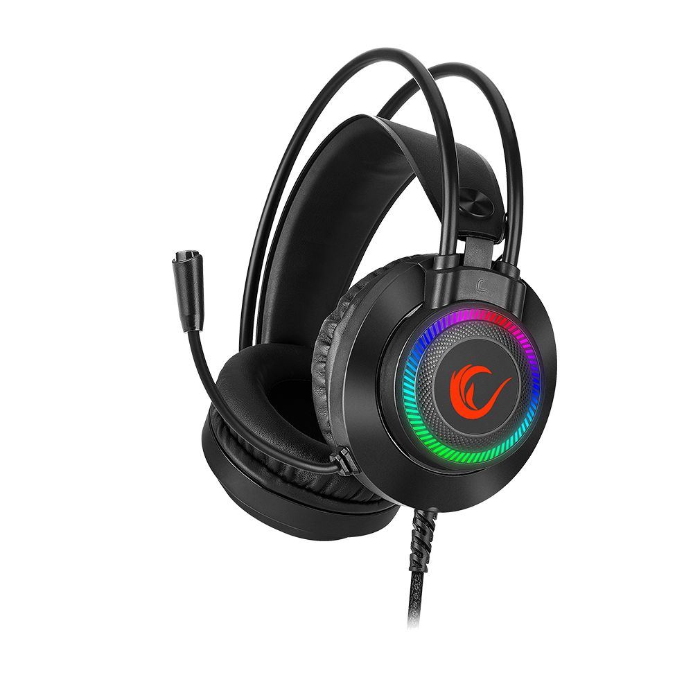 Rampage RM-K27 X-Jammer RGB Headset Black