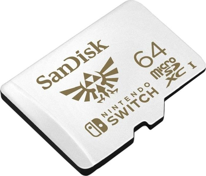 Sandisk 64GB microSDXC UHS-I V30 U3 For Nintendo Switch