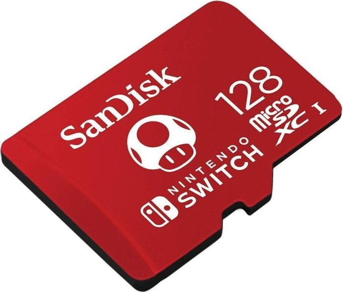 Sandisk 128GB microSDXC Class 10 UHS-1 U3 A1 For Nintendo Switch