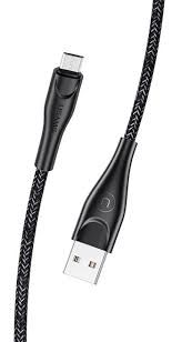 Usams U41 Micro Braided Data and Charging Cable 2m Black