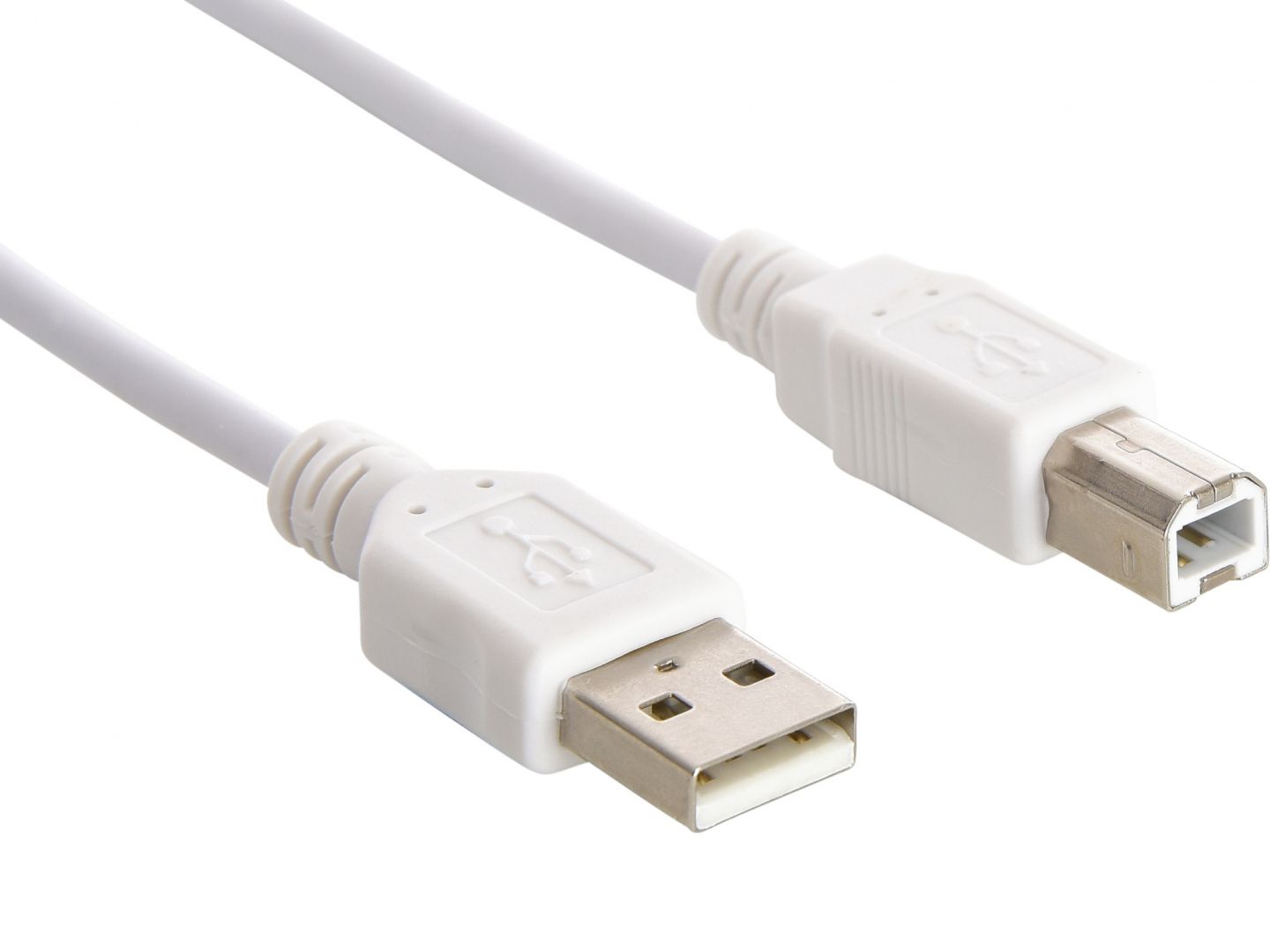 Sandberg USB 2.0 A-B male 1.8 m White