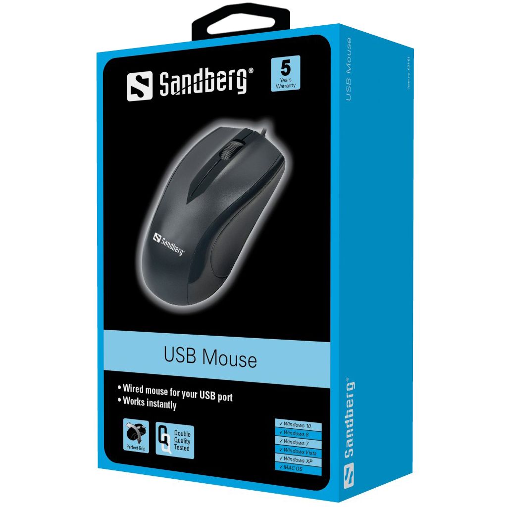 Sandberg USB Mouse Black