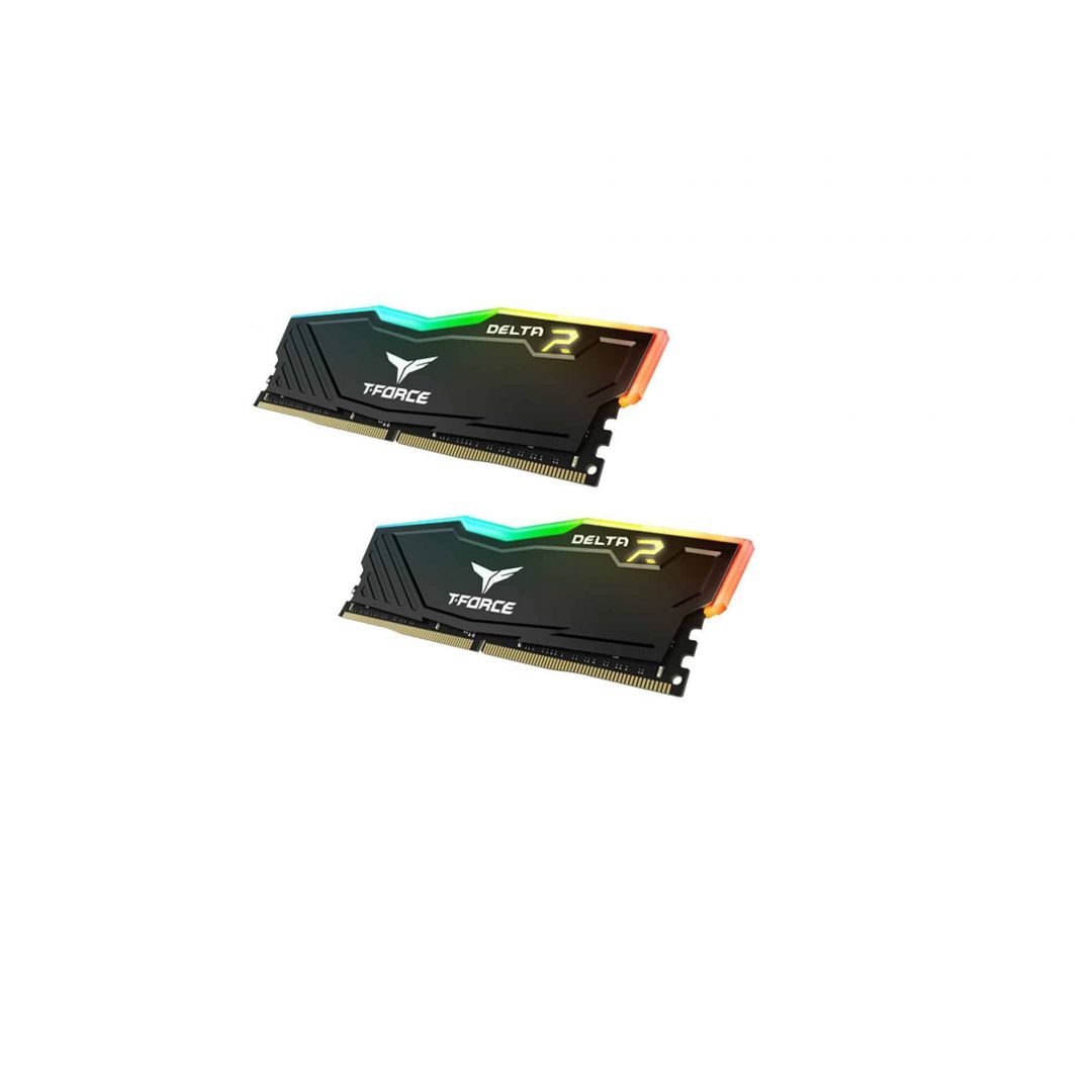 TeamGroup 16GB DDR4 3200MHz Kit(2x8GB) Delta RGB Black