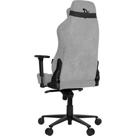 Arozzi Vernazza Soft Fabric Gaming Chair Light Grey