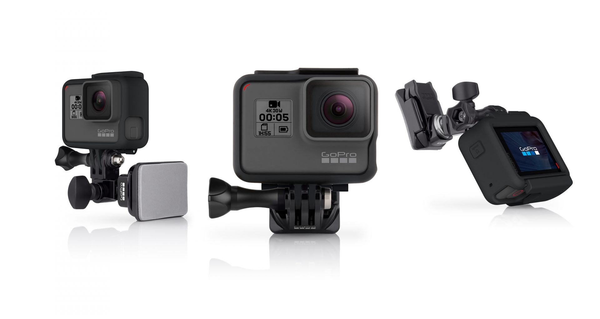 GoPro Helmet Front & Side Mount