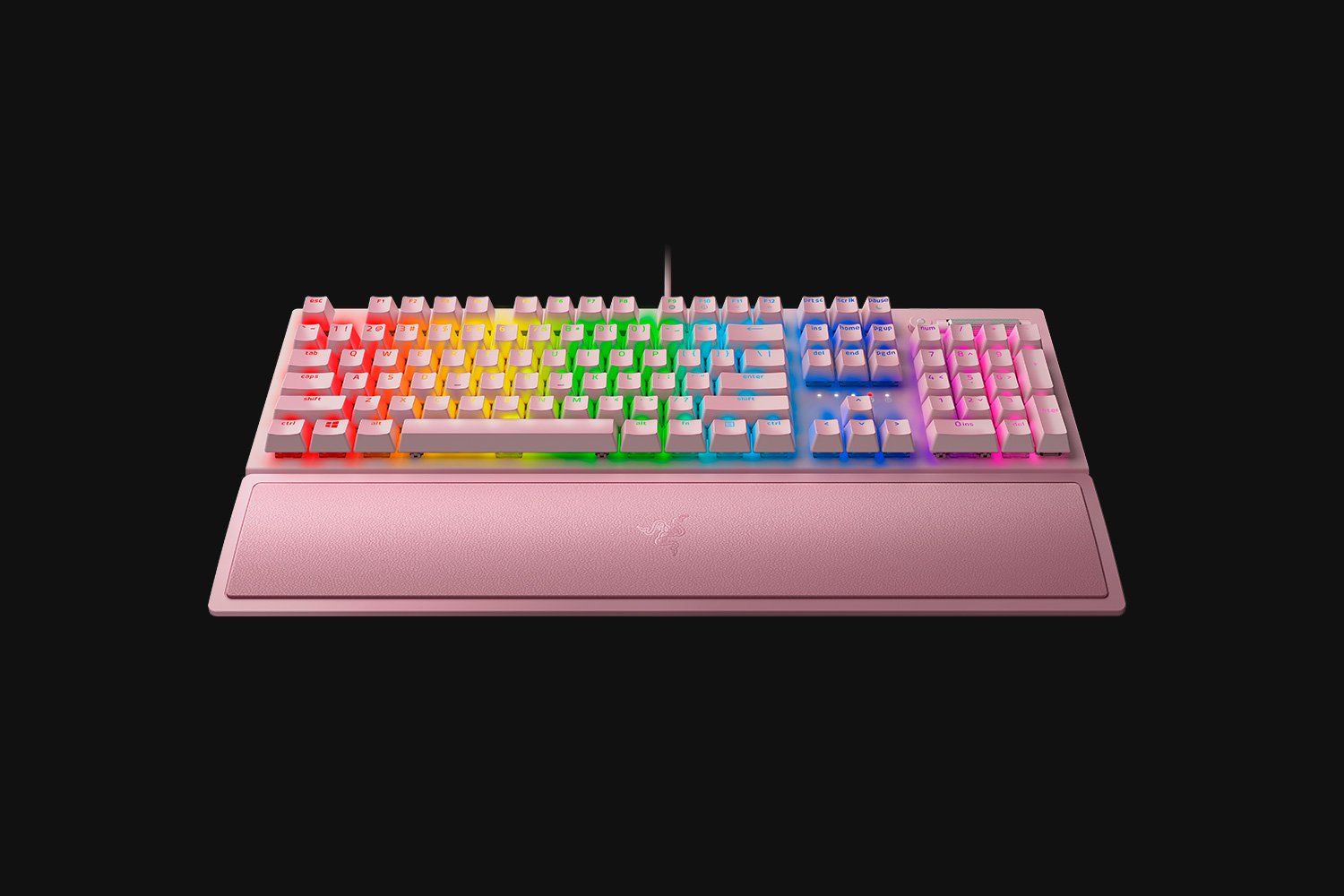 Razer BlackWidow V3 Green Switch keyboard Pink US