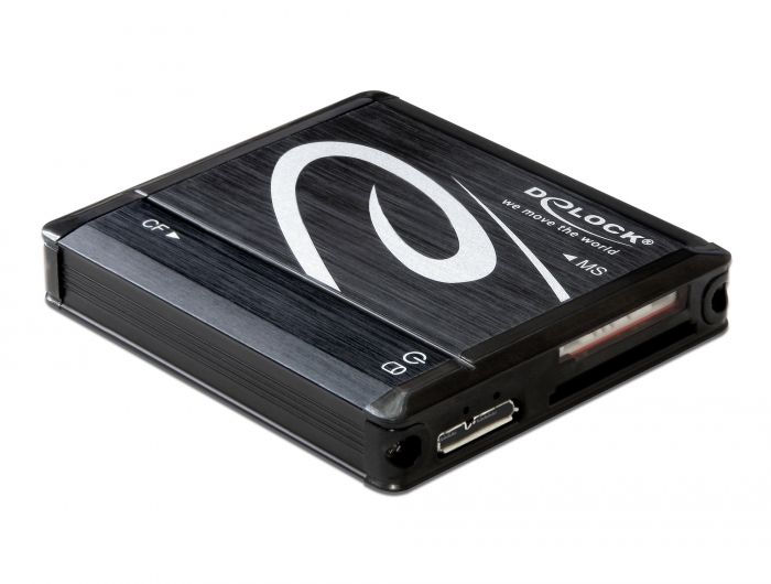 DeLock USB 3.0 Card Reader All in 1 Black