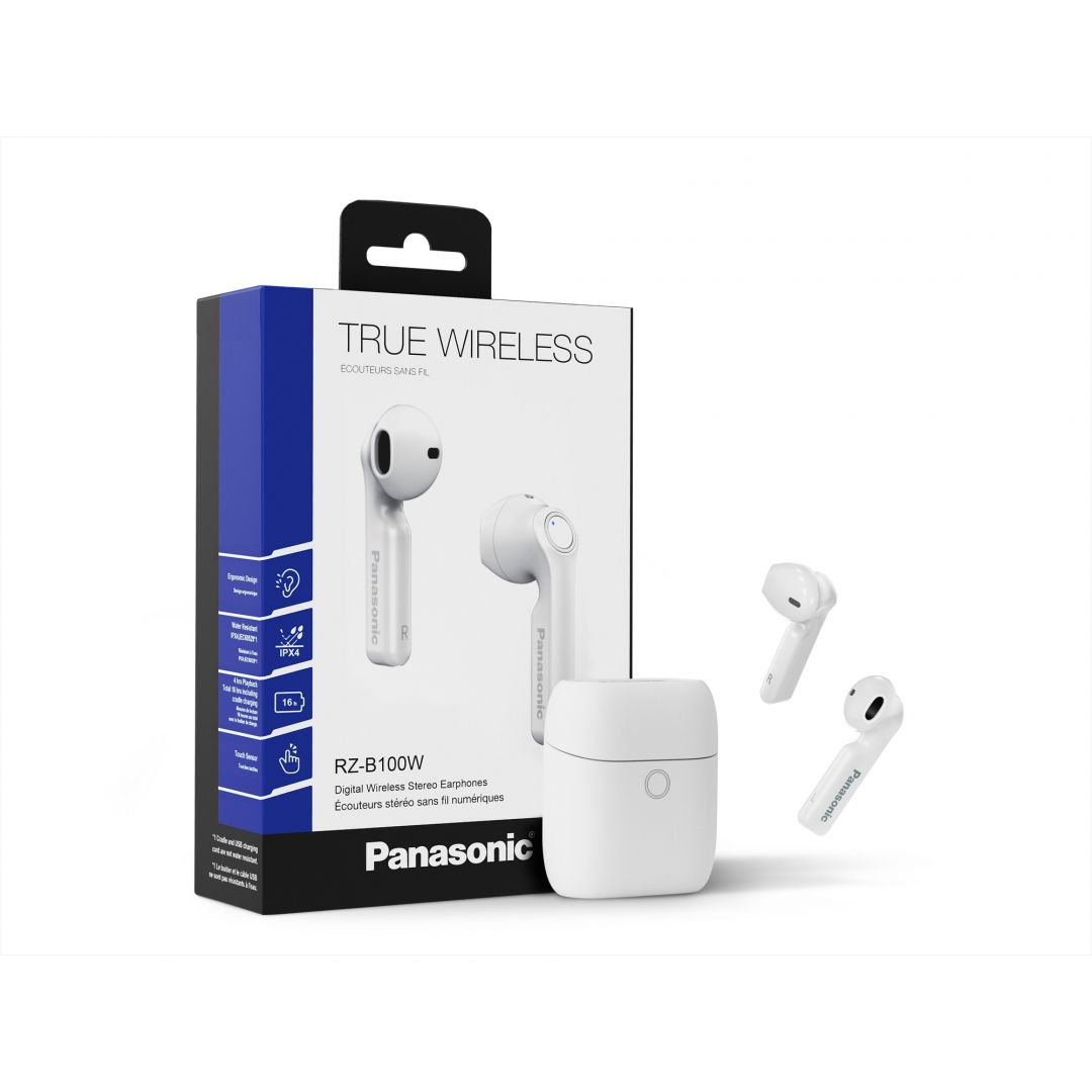 Panasonic RZ-B100DE-K True Wireless Bluetooth Headset White