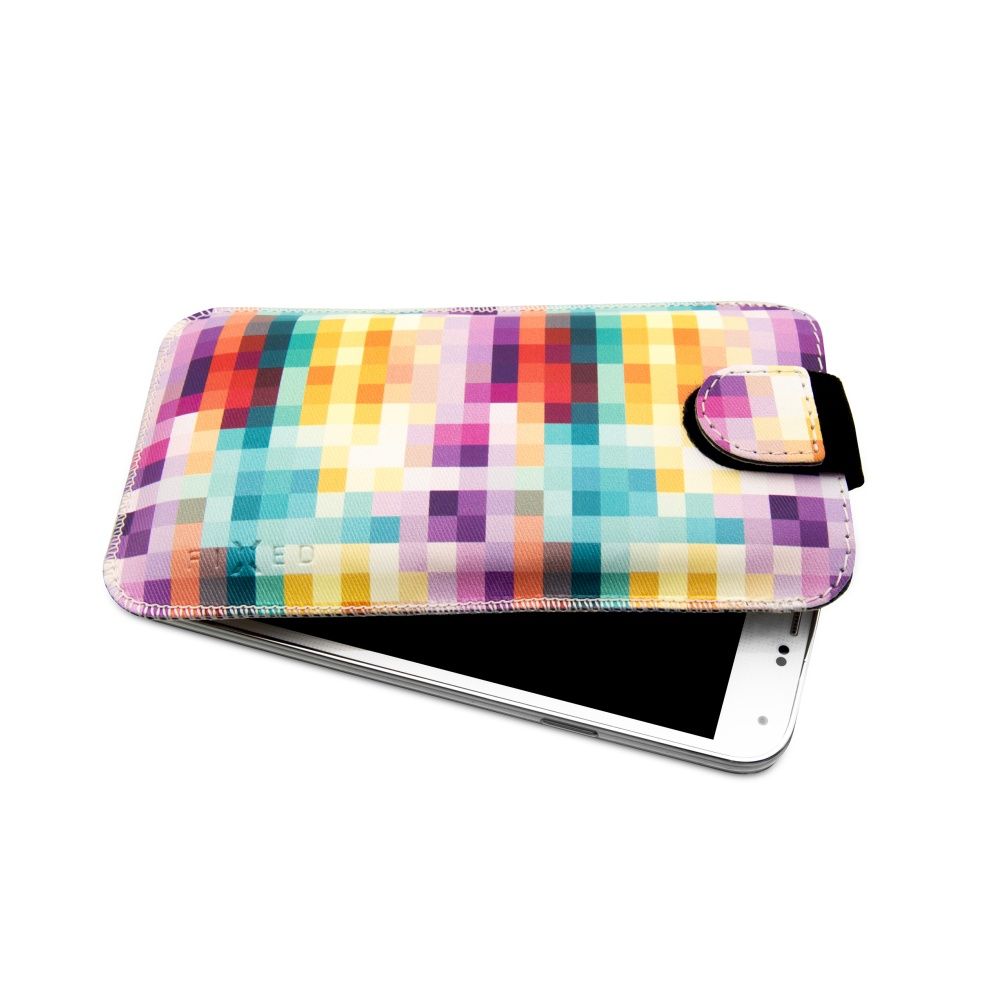 FIXED Case Soft Soft Slim with closure, PU leather, size 5XL, Dice theme