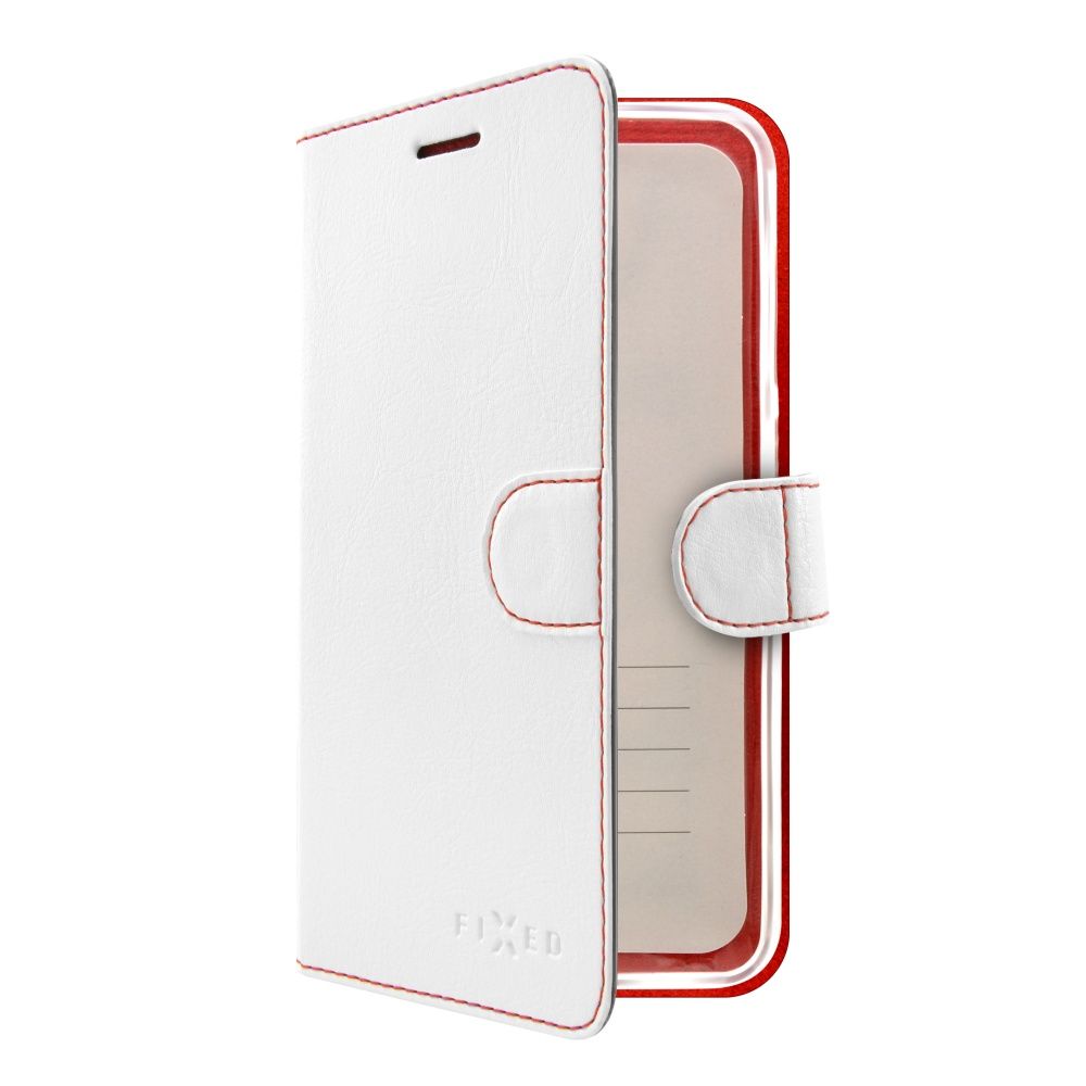 FIXED Wallet book case FIT for Honor 6A Pro, white