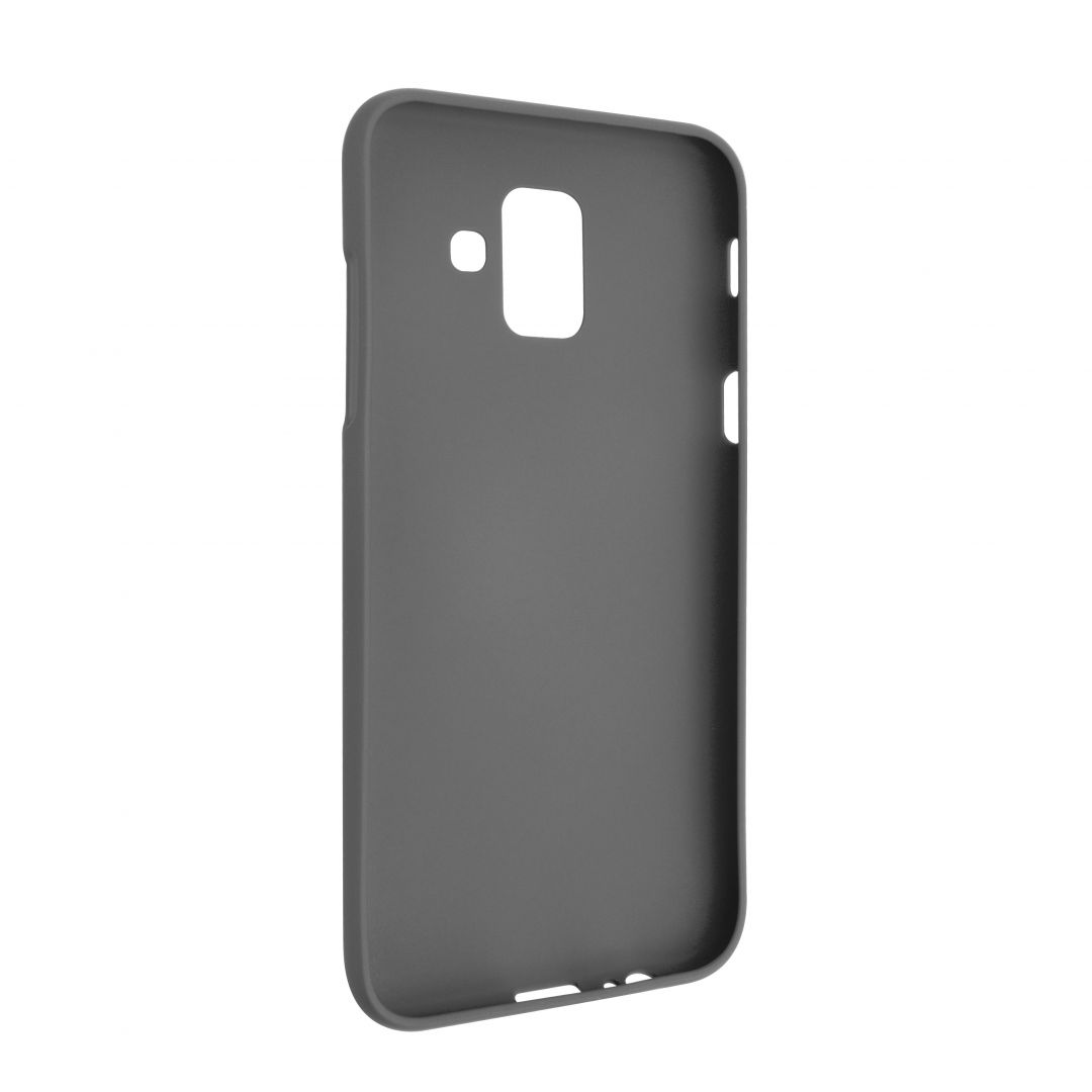 FIXED Rubber back cover Story for Samsung Galaxy A6 (2018), gray