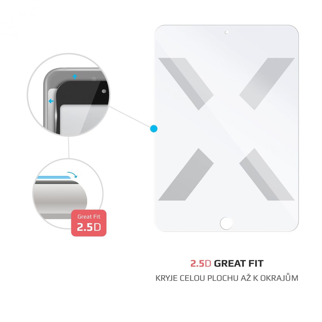 FIXED Tempered glass screen protector for Apple iPad Pro 12,9"(2018/2020), clear