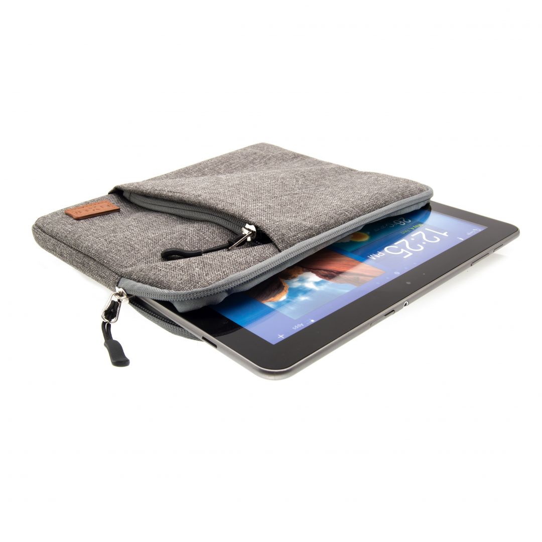 FIXED Nylon case Campus for tablets and netbooks up to 11", gray