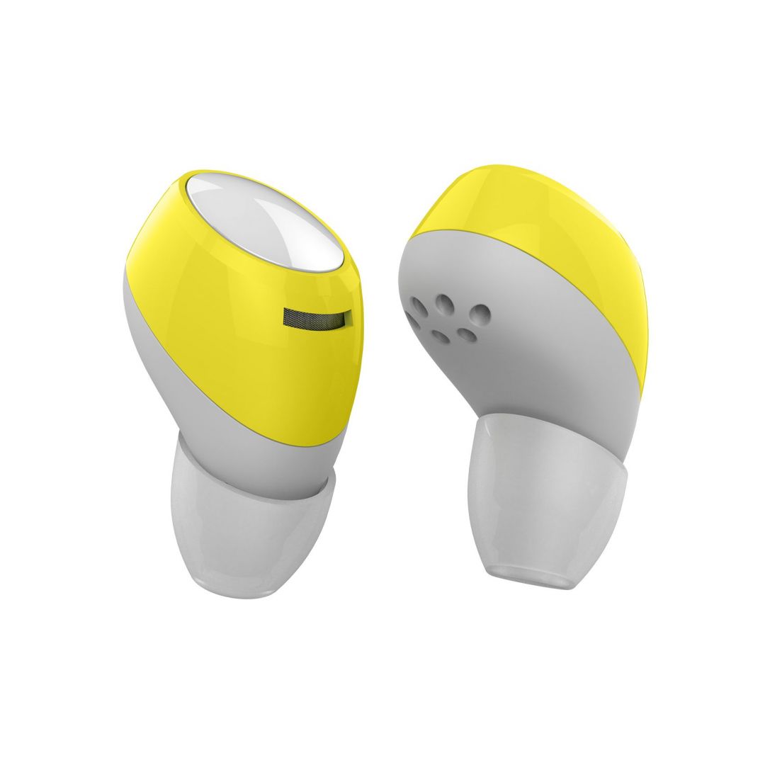 CELLY True Wireless headphones Twins Air, yellow