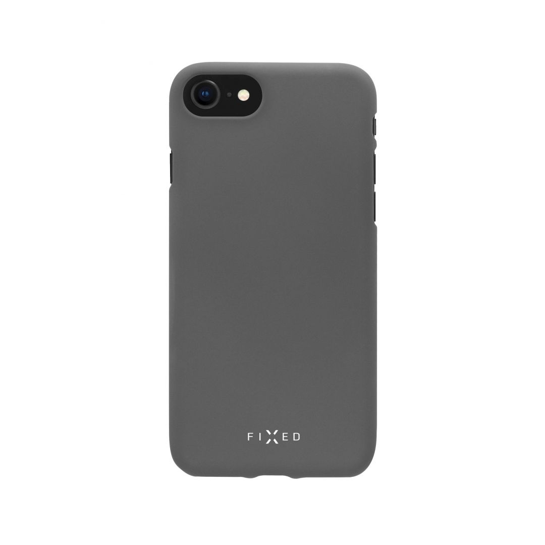 FIXED Rubber back cover Story for Huawei Y6 (2019), gray