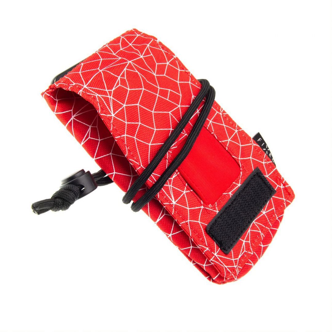 FIXED Universal case Club with velcro closure, size 5XL +, red mesh