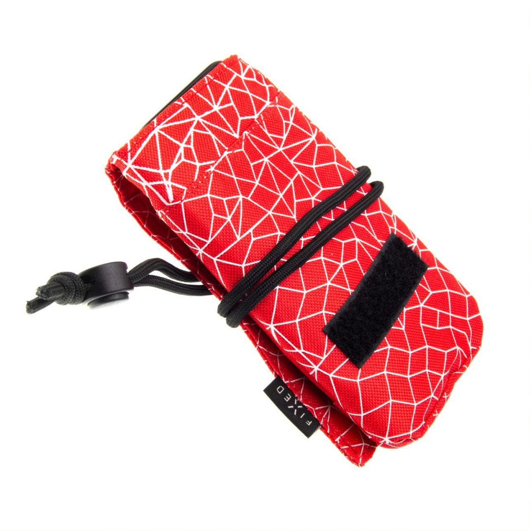 FIXED Universal case Club with velcro closure, size 5XL +, red mesh