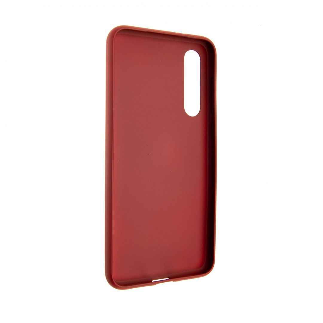 FIXED Rubber back cover Story for Xiaomi Mi9 SE, red