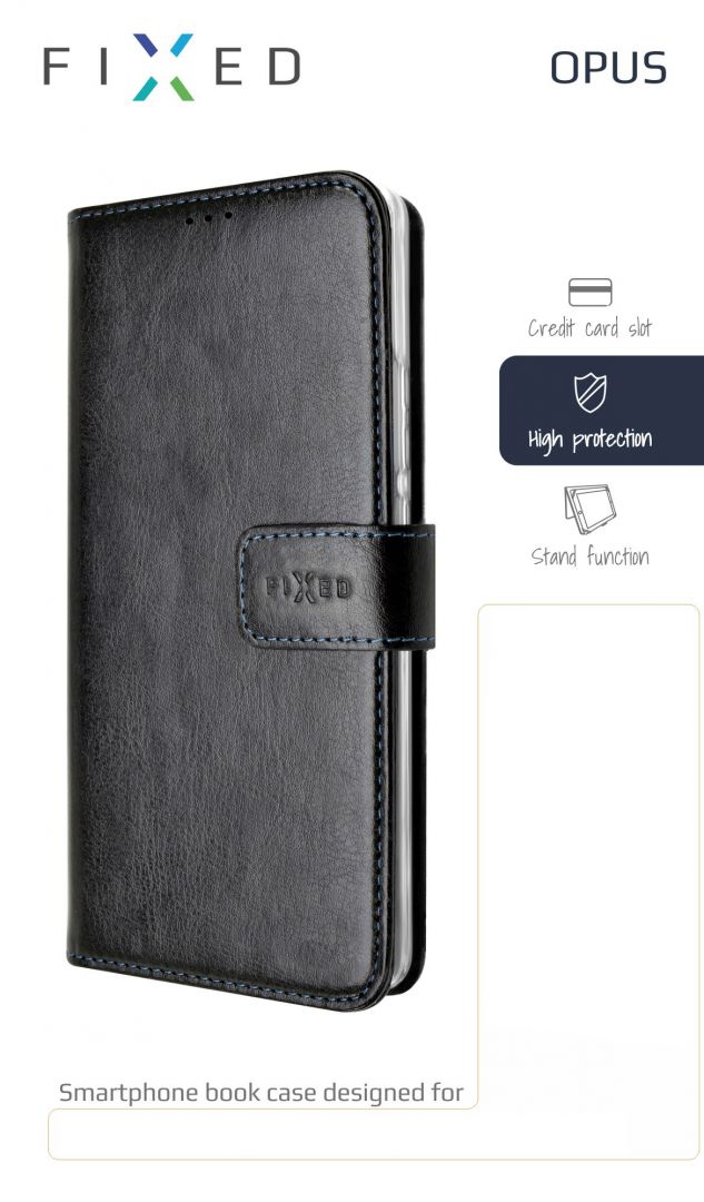 FIXED Wallet book case Opus for Samsung Galaxy S20, black