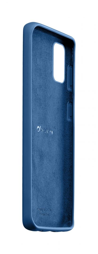 Cellularline Protective silicone cover Sensation for Samsung Galaxy A51, blue