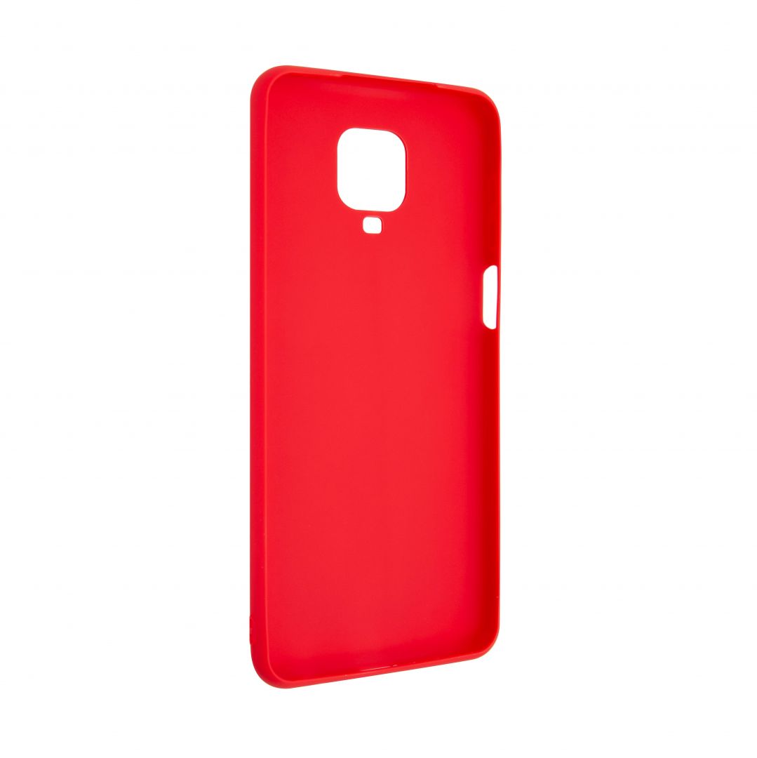 FIXED Rubber back cover Story for Xiaomi Redmi Note 9 Pro/9 Pro Max/Note 9S, red