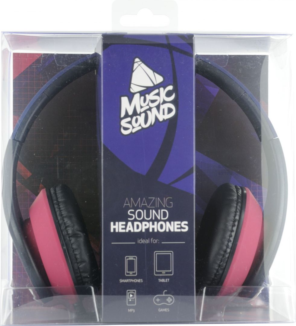 MUSICSOUND % 0MUSIC SOUND headphones with headband, collection 2020, pattern 1