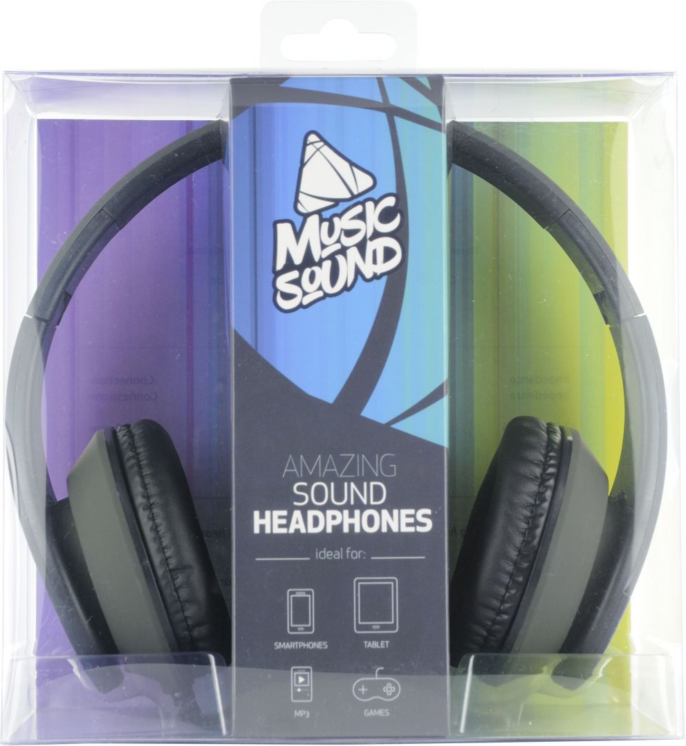 MUSICSOUND % 0MUSIC SOUND headphones with headband, collection 2020, pattern 2