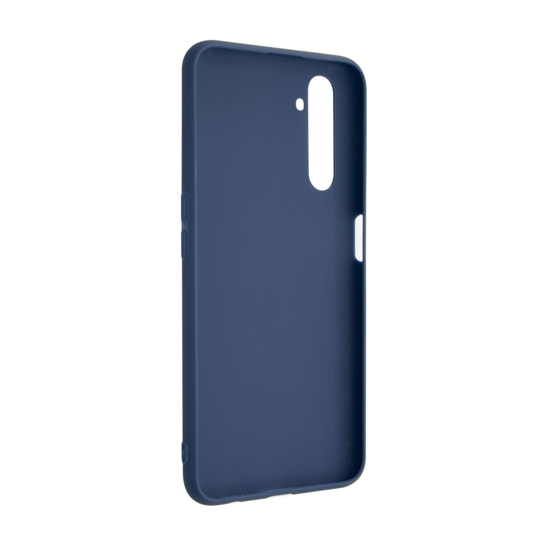 FIXED Rubber back cover Story for Realme 6 Pro, blue