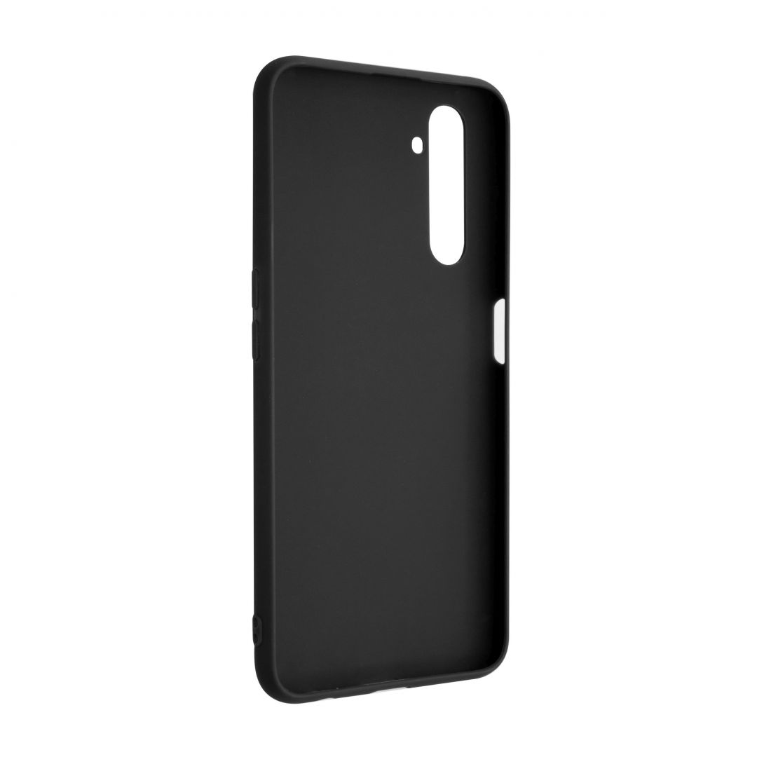 FIXED Rubber back cover Story for Realme 6 Pro, black