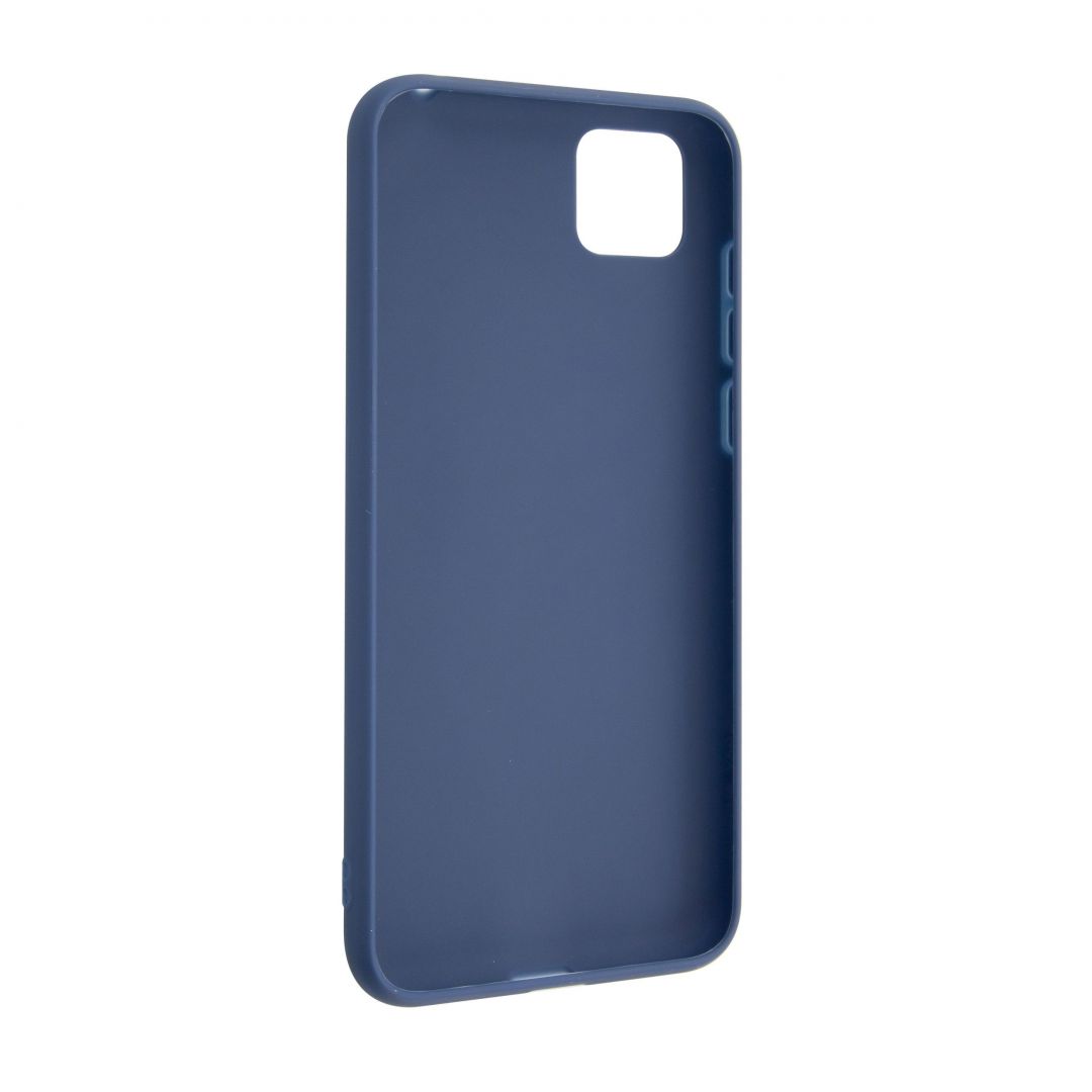 FIXED Rubber back cover Story for Huawei Y5p, blue